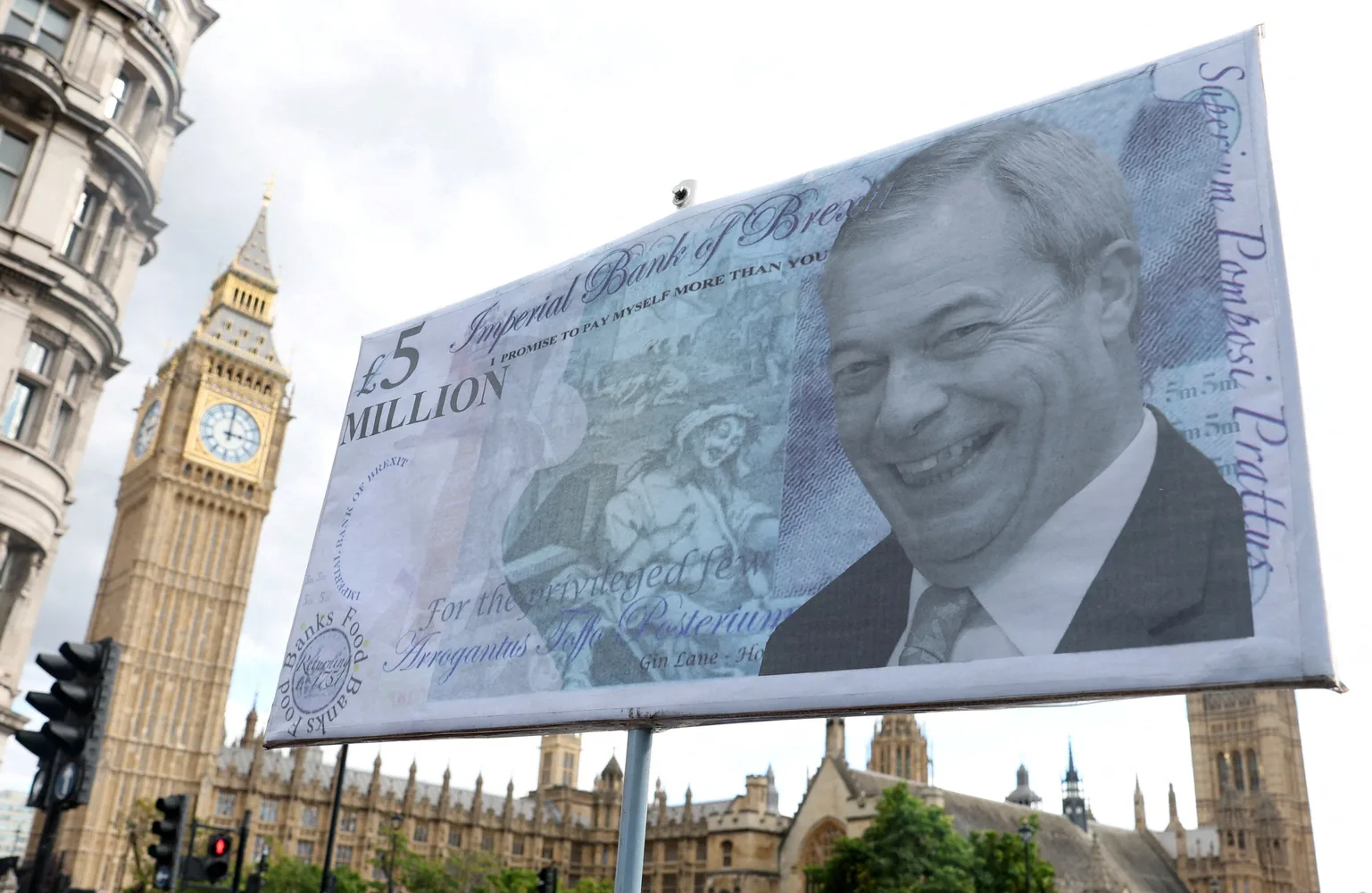 El ultra Farage recibe 42 millones de un empresario cripto, la mayor donación individual de la historia del Reino Unido