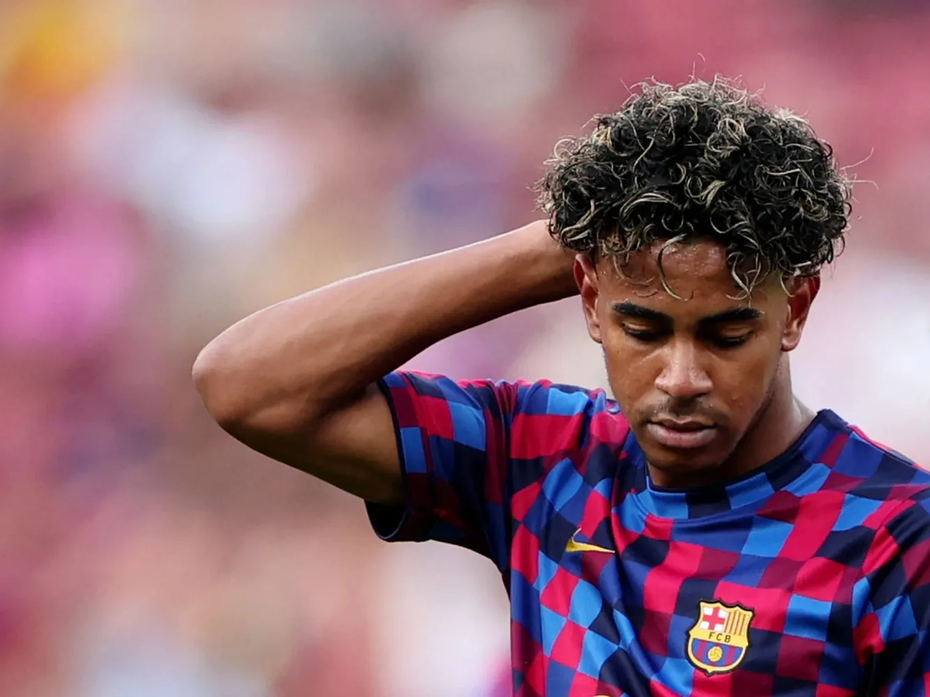 Barcelona’s Lamine Yamal says he has experienced racism ‘a thousand times’