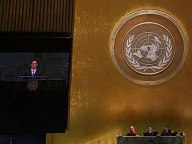 China, as usual, uses UN speech to promote global development as solution to world's challenges