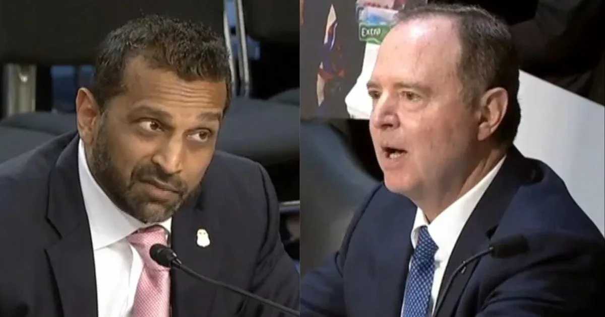 Watch: Patel and Schiff squabble over FBI terminations during Senate hearing