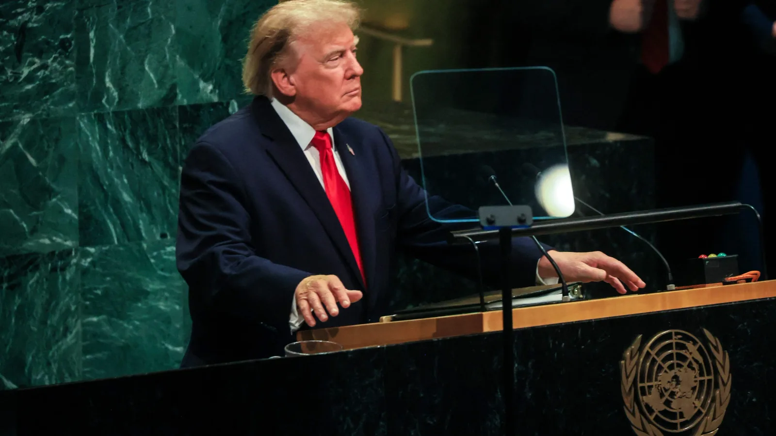 Trumps UN-Rede: Der Ukrainekrieg ist bald vorbei, das Öl wieder billig und Kuba frei