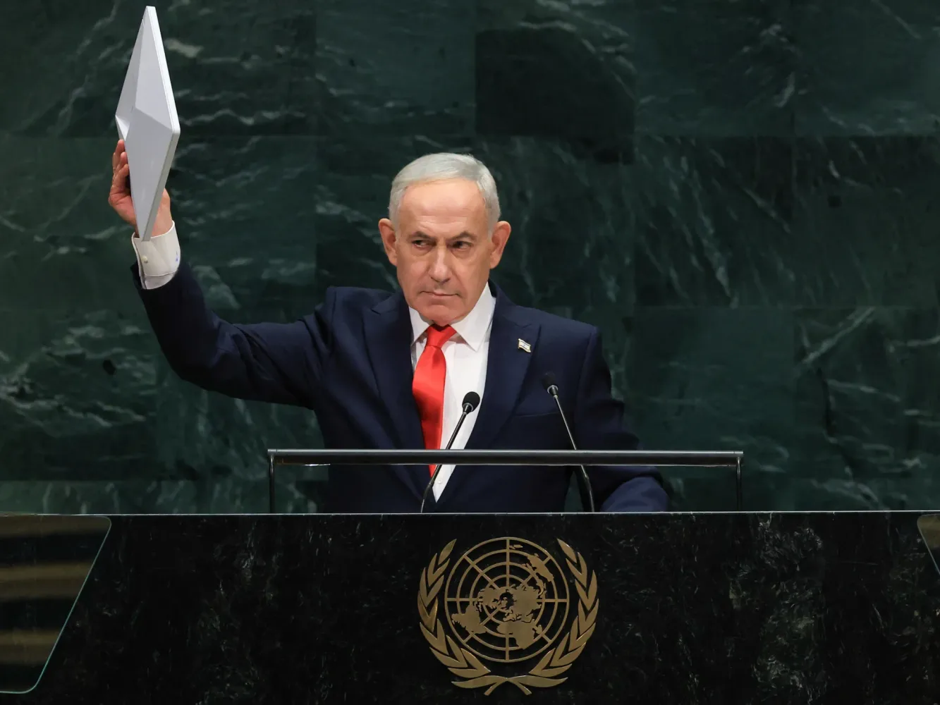 Benjamin Netanyahu attacks Israel’s enemies and allies in UN speech