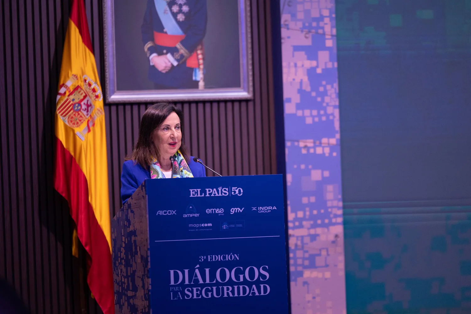 Robles afirma que el Ejército defenderá siempre “la convivencia, la tolerancia y el respeto” en Ceuta y Melilla