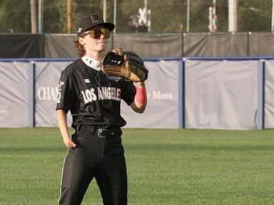 WATCH: Born without a right hand, now she's a pro baseball player in the championship series