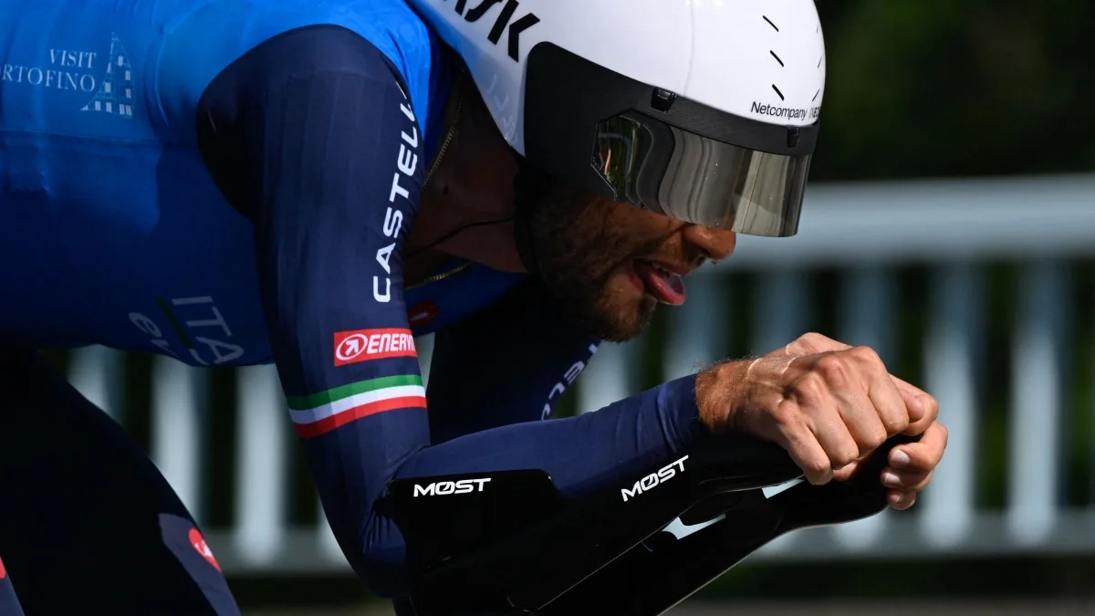 Ganna vince la medaglia d'argento ai Mondiali di Montreal nella cronometro, mostruoso oro di Evenepoel