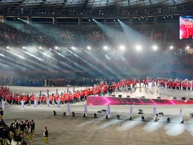 The Asian Games are open with more athletes than the Summer Olympics and some unfamiliar sports