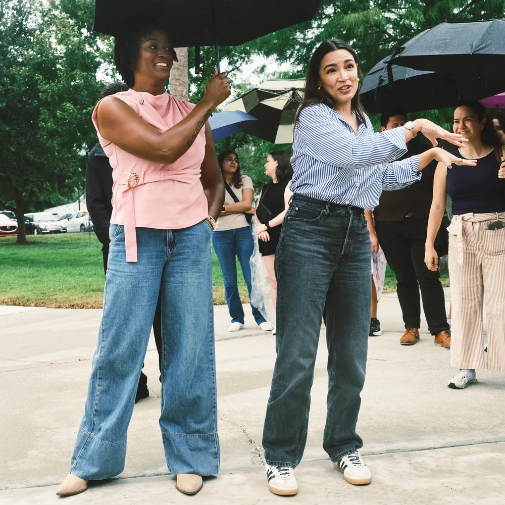 AOC Hits the Campaign Trail for Senate Candidate Angie Nixon in Florida