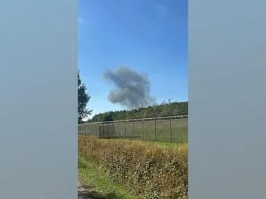 American F-16 fighter jet crashes near US air base in Germany, military says