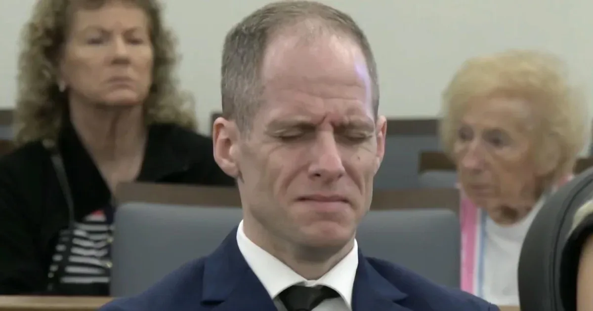 Former "American Idol" contestant sobs in court, accused of killing his wife