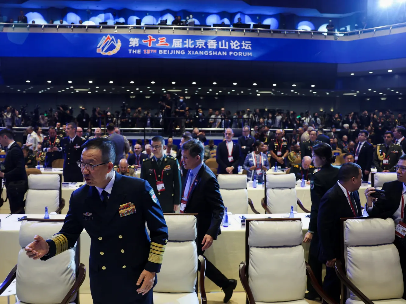 China’s defence chief warns against coercion, avoids US, Japan mention