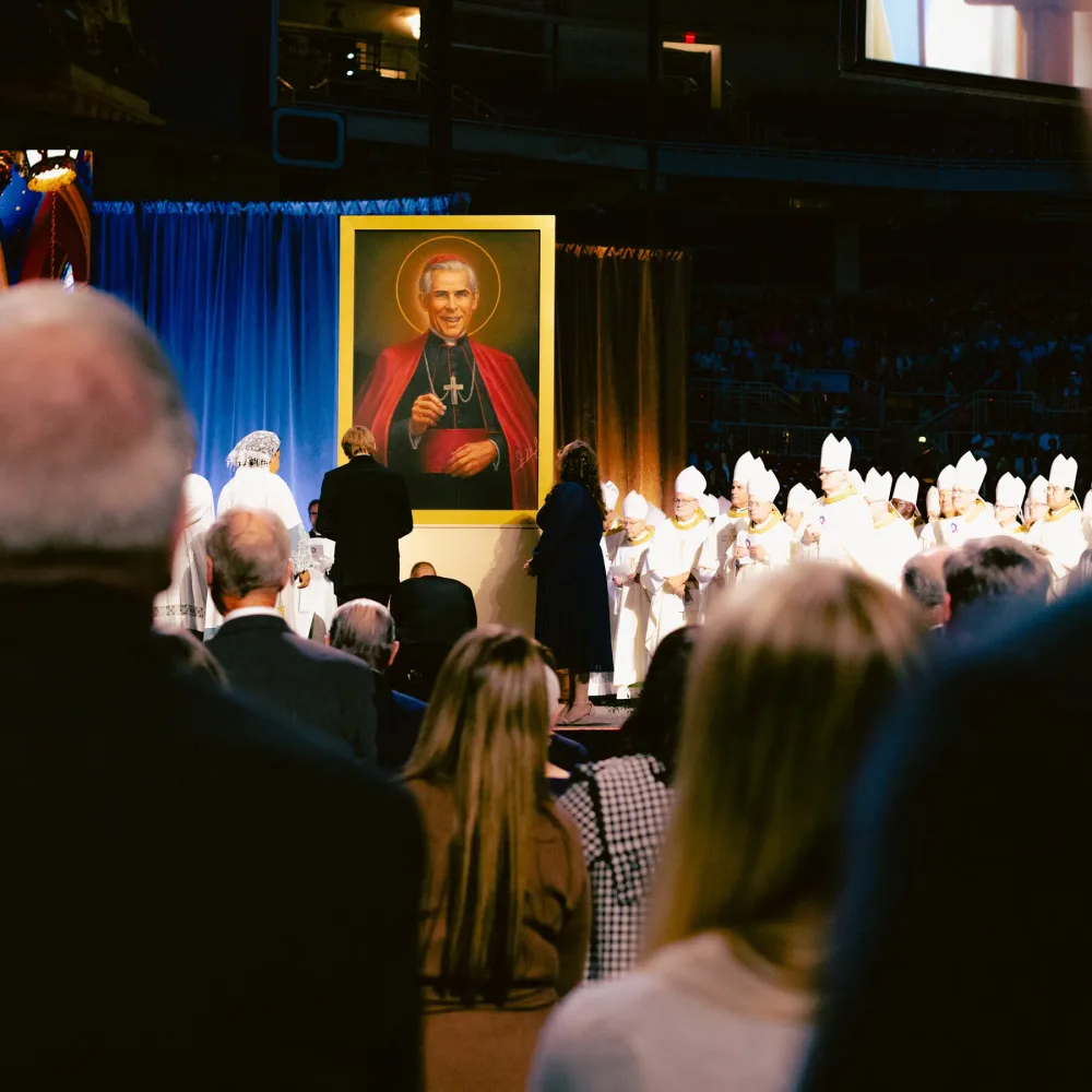 ‘America’s Bishop’ Was Beatified. 50,000 Catholics Showed Up.