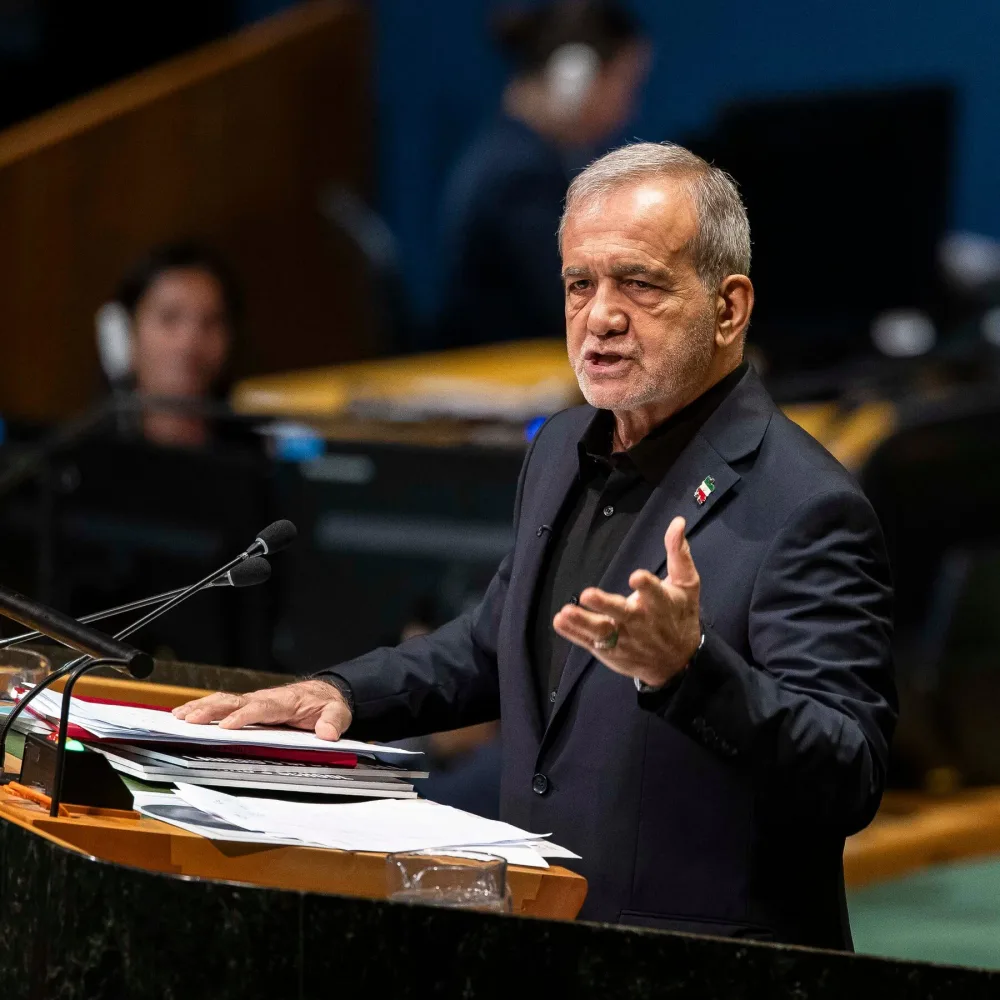 Iran Will Not Be Bullied, President Masoud Pezeshkian Says in U.N. Speech