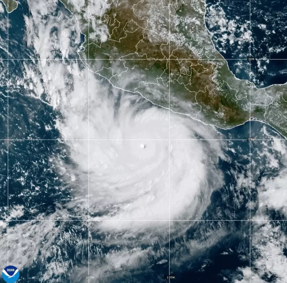 Polo off Mexican coast is among 'the strongest storms ever' as Odalys becomes a hurricane
