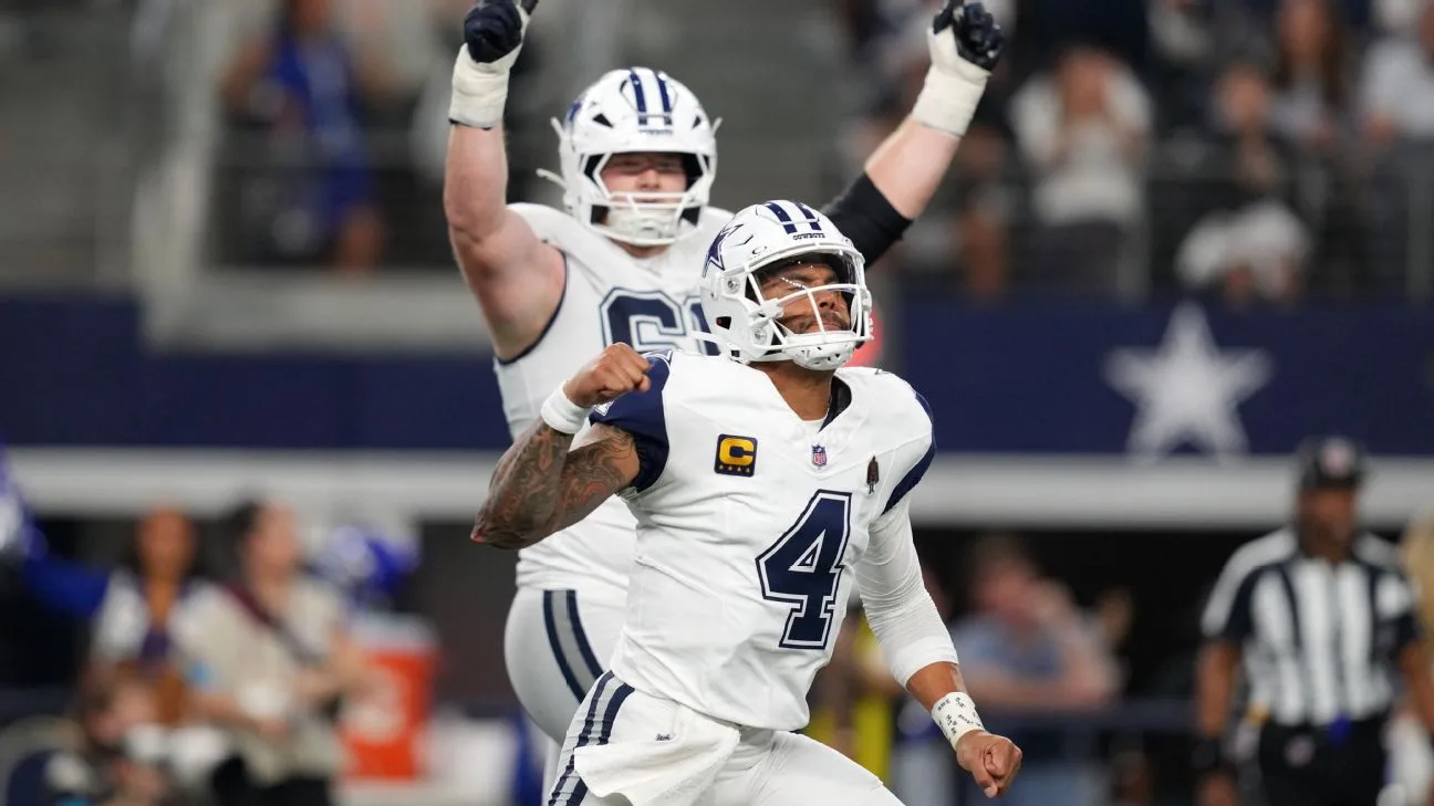 Dak breaks Romo's Cowboys passing TDs record