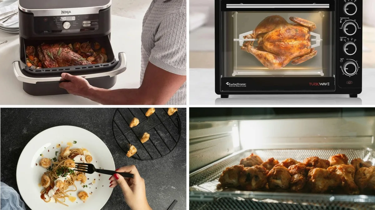 Friggitrice ad aria o forno ventilato? Quale consuma meno e quale cuoce meglio