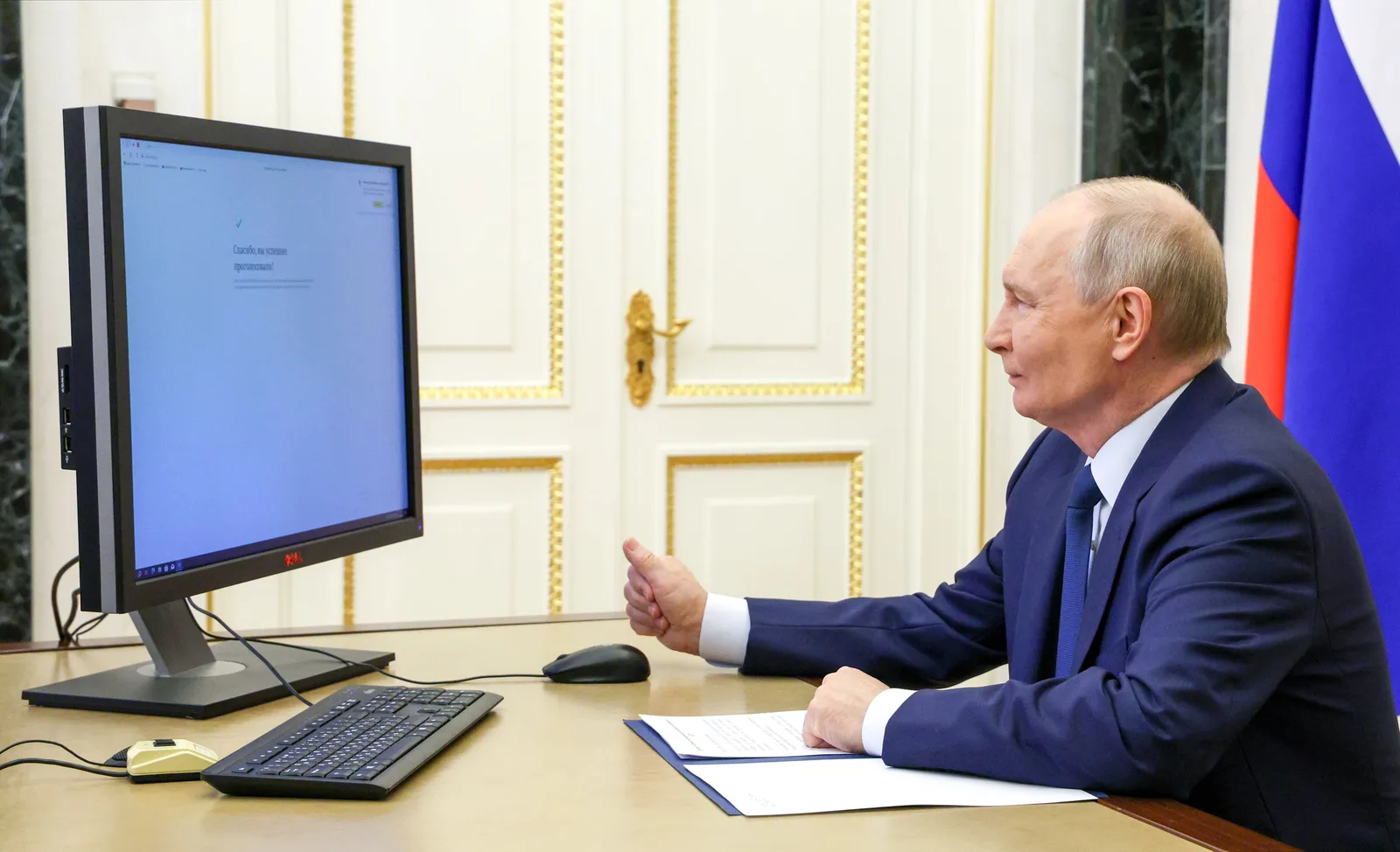 Putin convierte las elecciones legislativas de Rusia en un referéndum sobre la continuidad de la guerra en Ucrania