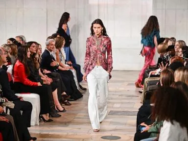 Ralph Lauren delivers modern take on romance with sensual silhouettes