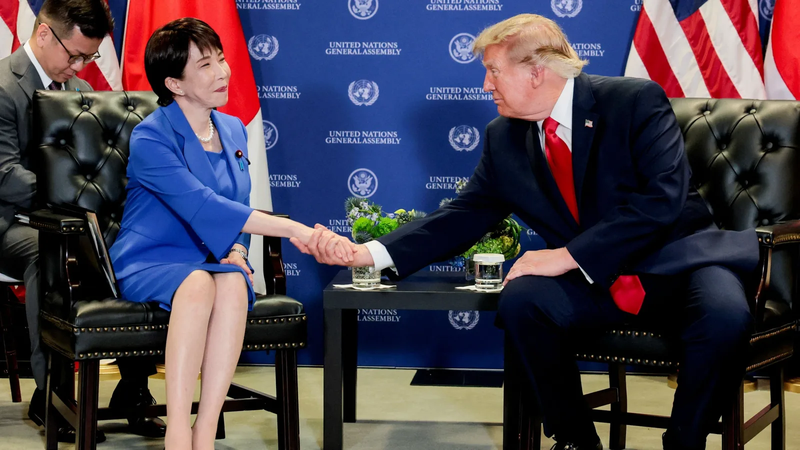 Vor Treffen mit Xi: Takaichi sucht Trumps Rückhalt